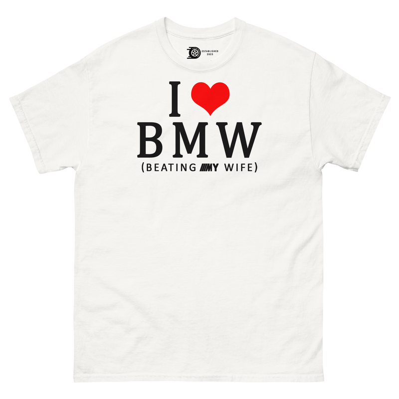 I Heart BMW - Unisex Heavy Cotton Tee