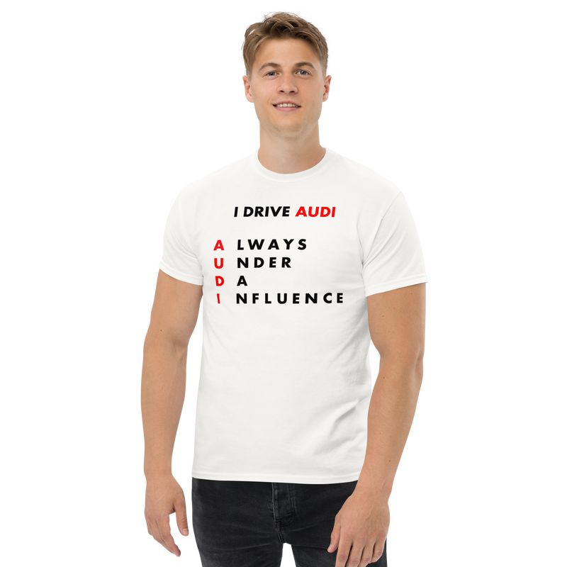 I Drive A.U.D.I. - Unisex Heavy Cotton Tee