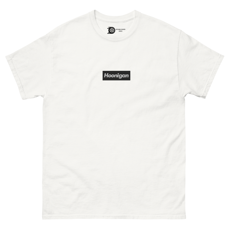 Hoonigan Box Logo - Unisex Heavy Cotton Tee