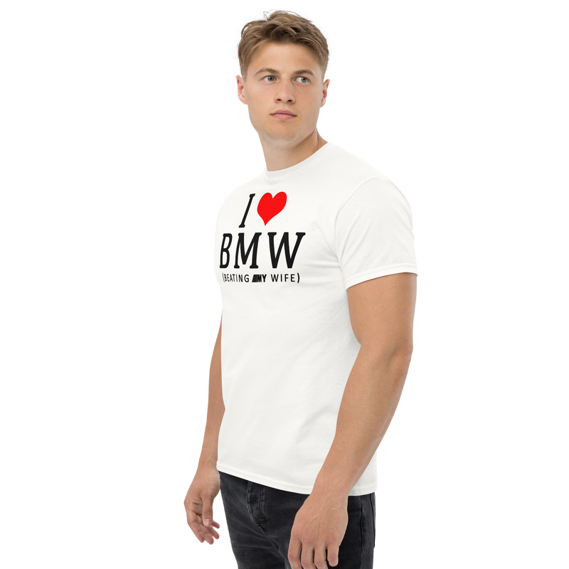 I Heart BMW - Unisex Heavy Cotton Tee